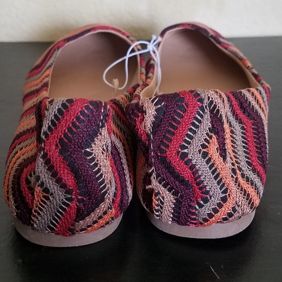 Chevron Ballet Flats - Picture 4 of 4